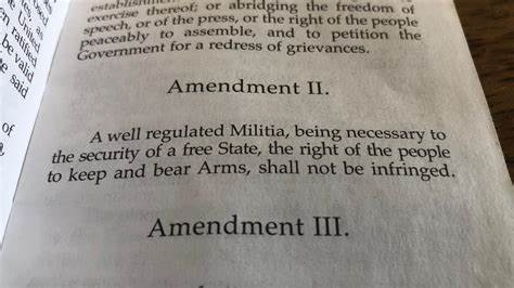 Second Amendment writings