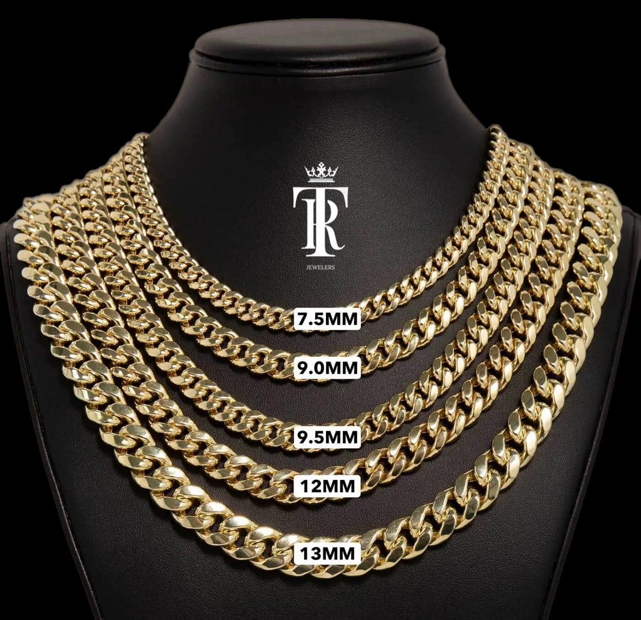 14k gold Cuban links