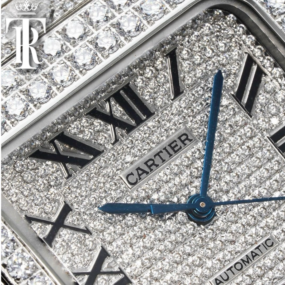 Fully Iced Out VVS LAB Diamond Cartier