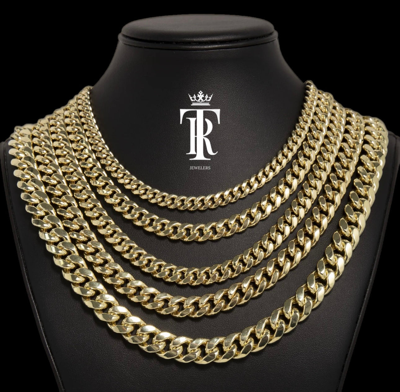 14k gold Cuban links