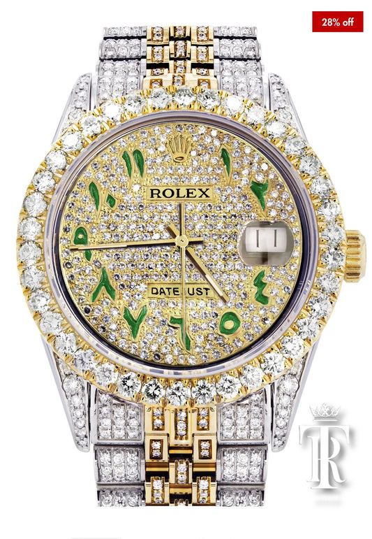 Iced Out Rolex Datejust 36 MM