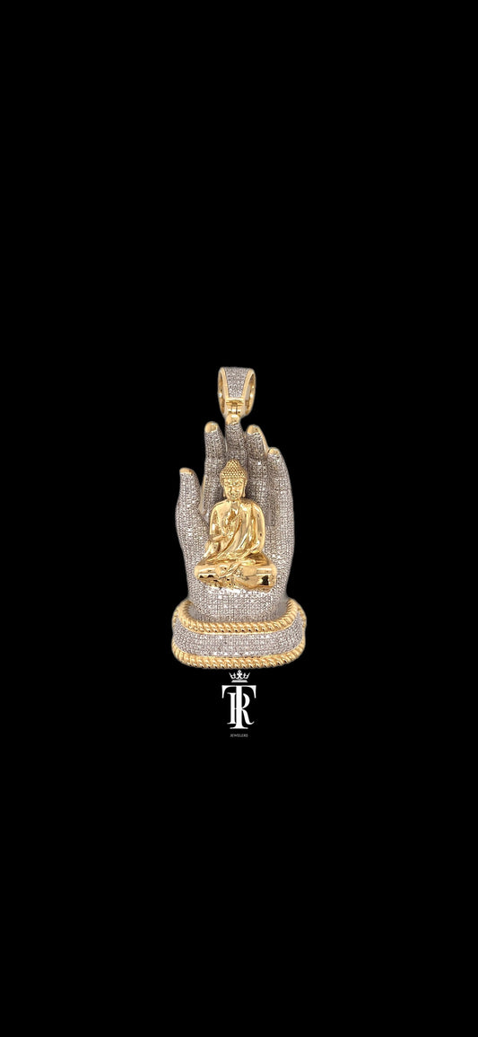 GOLD BUDDAH HAND