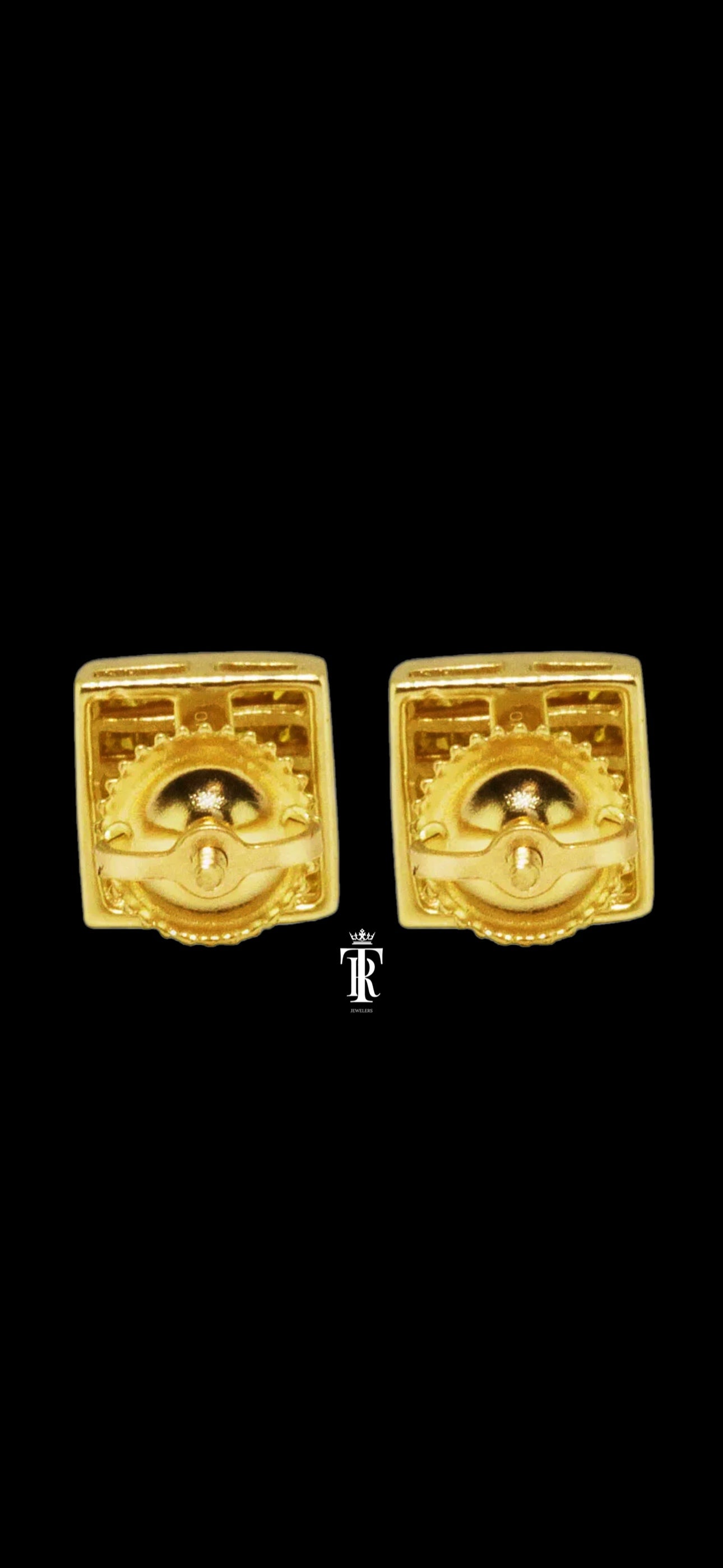 Yellow Cannery Diamond Earrings