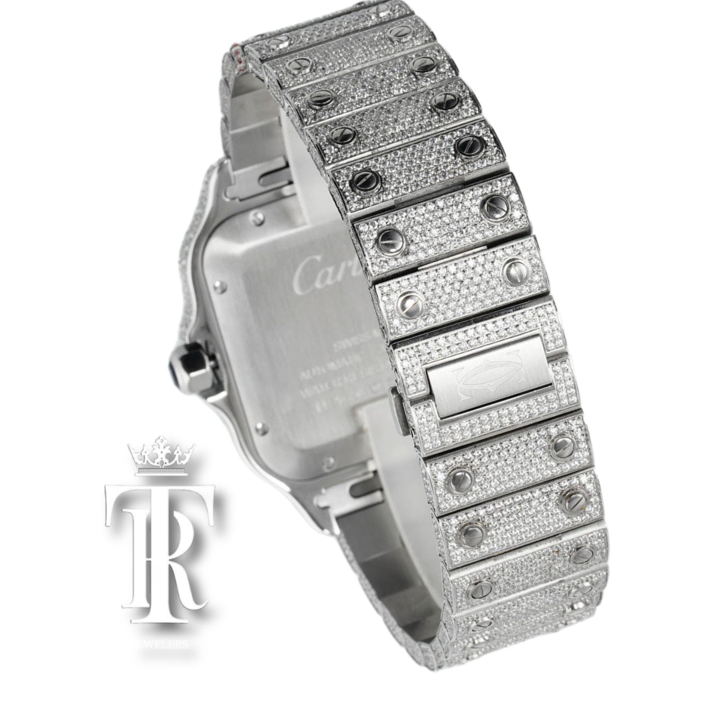 Fully Iced Out VVS LAB Diamond Cartier